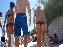 Sweet Croatian Asses In Bikini