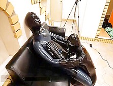 All Covered Latex Blowjob