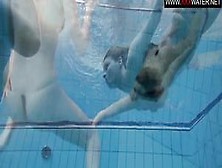 Underwater Hot Russian Lesbians Loving Each Other