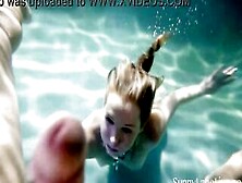 Nude Mermaid Sucks A Throbbing Rough Dick Into The Pool!