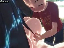 Teen Animated Honey Freting A Dick
