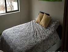 Amateur Couple Making Love On The Bed In The Morning