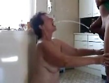 Mature Wife Pissed On