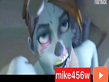 Slutty 3D Fortnite Zombie Cutie Got Drilled Hard In Missionary