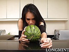 Long Mint And A Melon