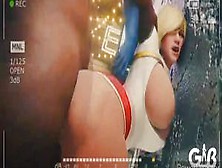 Power Girl Gets Overpowered In The Ass (Extended)