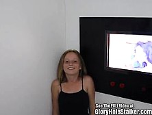 Wild Party Girl Alissa On Her Knees At The Gloryhole