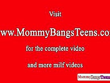 Tanned Milf Pussyfucked During Ffm With Teens