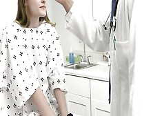Goddess Teens Needs Doctor's Treatment With Her Back Pain - Everly Haze