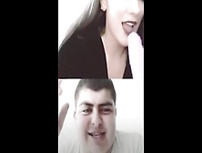 The Turkish Skank Who Lost Claim - Gives A Oral Sex To Her Live On Instagram