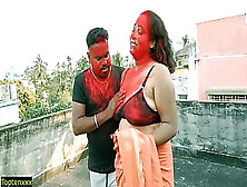Lucky 18Yrs Tamil Man Hard-Core Sex With 2 Milf Bhabhi!! Best Homemade Threesome Sex