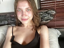 Very Risky Sex With A Thin Beauty - 4K 60Fps Slut Selfie