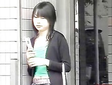 Asian Girl Got Boob Sharked While Texting Her Boyfriend