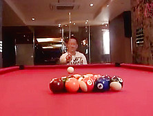 Korean Pornstar Ye Rin On A Pool Table
