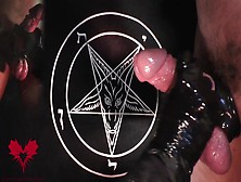Hand-Job In Latex Gloves - A Tribute To Baphomet