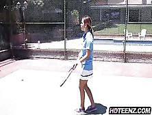 Tennis Coach Fucks His Whiny Teen Student