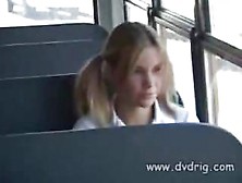 Naughty Schoolgirl Misty Parks Is So Horny She Melts When Schoolbus Driver Massages Her Small Breasts And Shows Her His Dick To