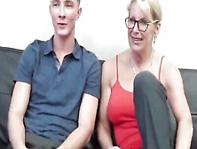 Skinny Bloke Is Fucking His Sex-Crazed Stepmom On Webcam