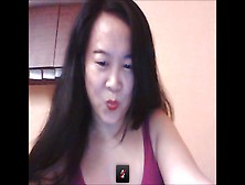 Chinese Slut Lucy Masturbates With Me On Cam Session 1