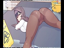 Tempting Milf In An Anime Porn Game - Episode 3: Risky Public Creampie In My Strict Boss's Tight Labia