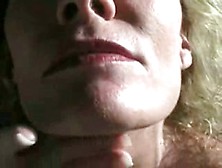 Mature Wife Swallows Load