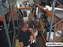 Hot Amateur Blonde Milf Railed In Storage Room By Pawn Guy