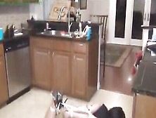 Milf Is Tied Up And Left To Struggle On The Kitchen Floor
