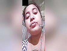 Today Exclusive- Bengali Girl Showing Her Boobs And Pussy On Video Call Part 13