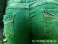Young Brazilian Girl's Hot Butt...
