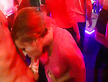Wacky Chicks Get Completely Insane And Nude At Hardcore Party