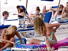 Bare Nymphs On South Beach Part 2