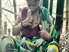 Indian Desi Village Bhabhi Has Outdoor Sex In Forest