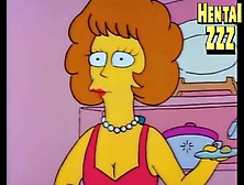 Homer Can't Help Fucking Flanders' Wifey (The Simpsons)