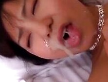 Powerful Japanese Girl Facial Cumshot Compilation 1.  (Censored)