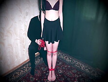 Teen Slave Loves To Be Tied Up
