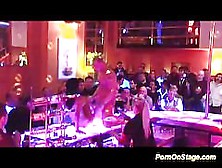 Porn On Stage Stripper Babe Gets Fucked By Profesional
