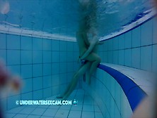 Teen Couple Sex Underwater In Public Pool Hidden
