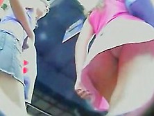 Three Lovely Girl With Amazing Butts Caught On Cam