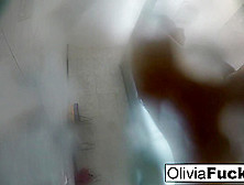 Olivia Austin In Pierced Olivia Austin Washes Off After A Long Day - Oliviaaustin