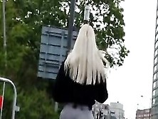 Candid Butt - Irresistible Pawg With Huge Booty Into Tiktok Pants