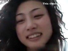 Cute Asian Girl Fucks Her Fat Bf With A Smile On Her Face And Gets Creampied