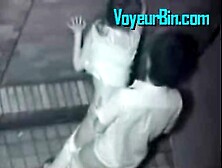 Asian Couple Fuck In Alley