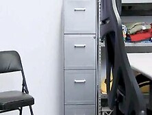 Slutty Big Tit Teen Pounded At The Back Office