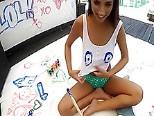 Titties Pussy And A Paintbrush Where Can We Sign Up For This Class