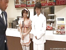 Fast Food Chick Gets Fucked Hard