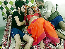 Fresh Husband In Indian Attractive Xxx Threesome Sex! Malkin Aunty And 2 Sexy Sex! Clear Hindi Audio 13 Min
