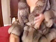 Amature Milf In Fur Teases & Sucks Cock
