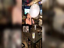 Buttplugbetty - Blow To Pop At The Bar