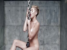 Miley Cyrus Nude Scenes In Wrecking Ball (Slowed Down)