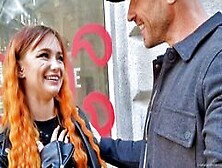 Johnny Sins - Picked Up Redhead On Streets Of Europe